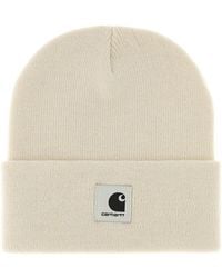 Carhartt - W' Ashley Beanie in acrilico avorio - Lyst