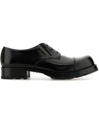 Random Identities - Black Leather Lace-up Shoes - Lyst