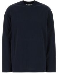 Jil Sander - T-Shirt Cn Ls Pnt - Lyst