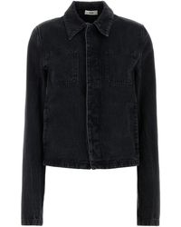 Rier - Black Denim Jacket - Lyst