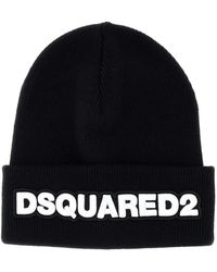 DSquared² - Logo Beanie - Lyst