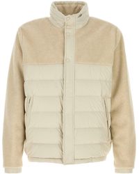 Moncler - Sand Polyester Mistral Down Jacket - Lyst