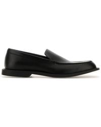 The Row - Leather Nic Loafers - Lyst