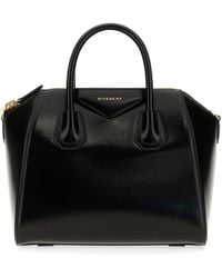 Givenchy - Leather Small Antigona Handbag - Lyst
