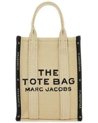 Marc Jacobs - 'The Phone Tote' Tote Bag With Logo Lettering - Lyst