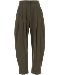 PT Torino - Khaki Cotton Cloe Pant - Lyst
