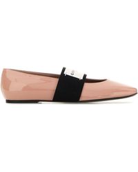 Givenchy - Calf Leather Ballerinas - Lyst