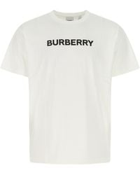 Burberry - Cotton T-Shirt - Lyst