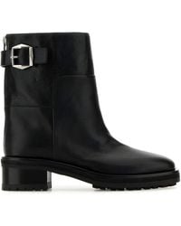 Jimmy Choo - Brooklyn Leather Ankle Boots - Lyst