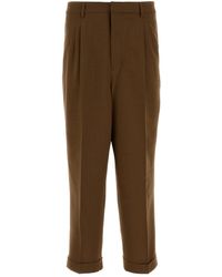 Ami Paris - Flat Front Pant - Lyst
