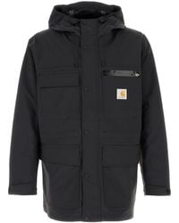 Carhartt - Hooded Logo Jacket - Lyst
