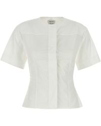 McQueen - Poplin Shirt Cotton - Lyst