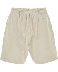 Entire studios - Sand Cotton Bermuda Shorts - Lyst