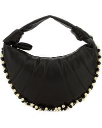 Lemaire - Chocolate Nappa Leather Mini Fortune Handbag - Lyst