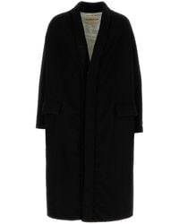 Mordecai - Black Wool Coat - Lyst