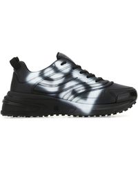 Givenchy Sneakers GIV 1 in pelle a stampa 4G Graffiti - Nero