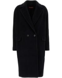 Max Mara - Cappotto Cocco in lana nera - Lyst