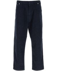 Prada - Jeans in denim ricamato - Lyst