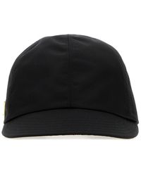 Prada - Cappello da baseball in Re-Nylon nero - Lyst
