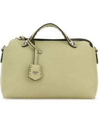 Fendi - Borsa mano By The Way media in pelle verde pastello - Lyst