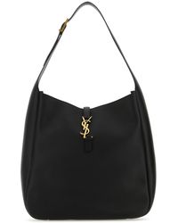 Saint Laurent - Borsa le 5 à 7 grande e morbida in pelle liscia - Lyst