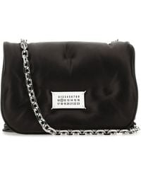 Maison Margiela - Nappa Leather Small Glam Slam Flap Crossbody Bag - Lyst