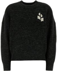 Isabel Marant - Melange Viscose Blend Atlee Sweater - Lyst