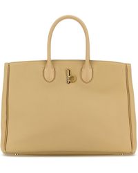Burberry - Leather Medium Rocking Horse Handbag - Lyst
