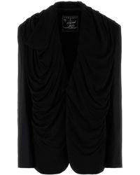 Y. Project - Stretch Twill Oversize Blazer - Lyst