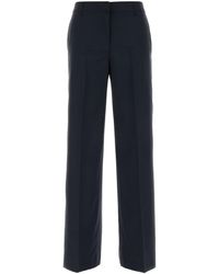 PT Torino - Navy Blue Twill Francoise Pant - Lyst