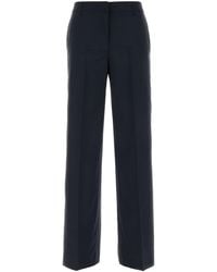 PT Torino - Navy Blue Twill Francoise Pant - Lyst