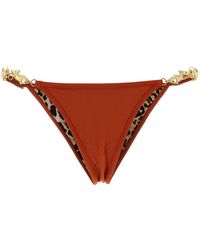 Reina Olga - Coral Stretch Nylon Splash Bikini Bottom - Lyst