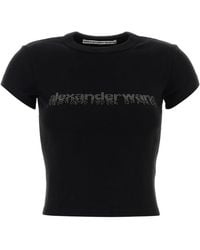 Alexander Wang - Cotton T-Shirt - Lyst