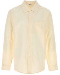 Séfr - Ivory Voile Leo Shirt - Lyst