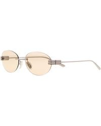 Balenciaga - Silver Metal Af Gossip Sunglasses - Lyst