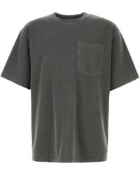 Carhartt - Dark Grey Cotton S/s Torion Pocket T-shirt - Lyst