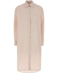 Jil Sander - Light Poplin Shirt Dress - Lyst