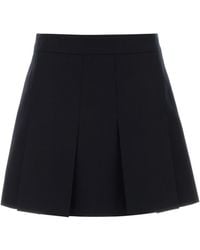A.P.C. - Twill Jupe Mini Skirt - Lyst