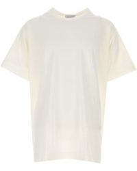 Yohji Yamamoto - White Cotton Oversize T-shirt - Lyst