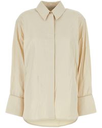 Camilla & Marc - Sand Cotton And Polyester Cipher Oversize Shirt - Lyst