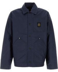 Refrigiwear - Navy Blue Nylon Hart Jacket - Lyst