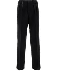 Maison Margiela - Black Wool Pant - Lyst