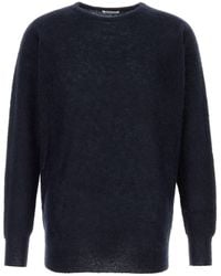 AURALEE - Midnight Blue Alpaca Blend Sweater - Lyst