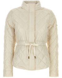 MICHAEL Michael Kors - Ivory Polyester Jacket - Lyst