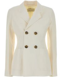 Ami Paris - Solid Notched Lapel Jacket - Lyst