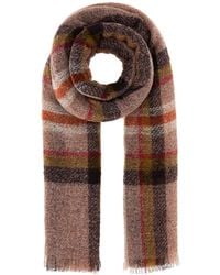 Séfr - Embroidered Alpaca Blend Scarf - Lyst