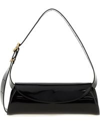 Jil Sander - Black Leather Small Cannolo Shoulder Bag - Lyst