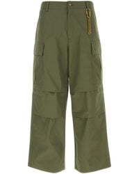 DARKPARK - Army Green Cotton Vince Pant - Lyst