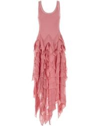 Blumarine - Georgette Dress - Lyst