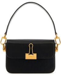 Off-White c/o Virgil Abloh - Off Leather Small Plain Binder Handbag - Lyst